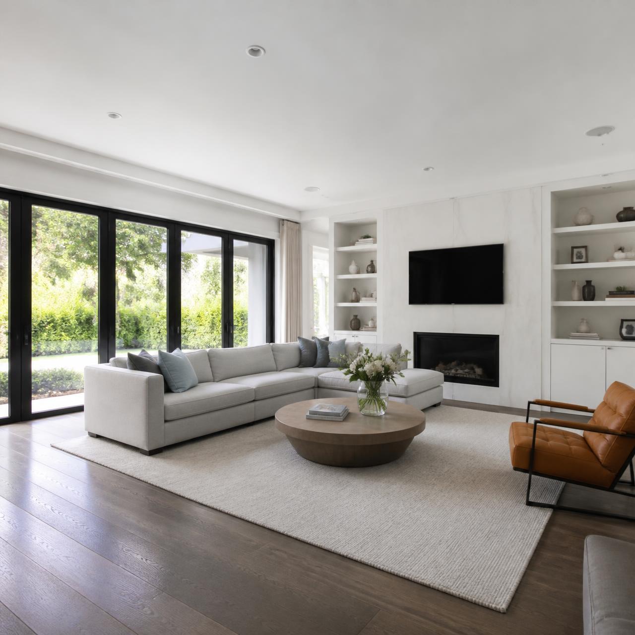 House Cleaning — Spotless luxury living room